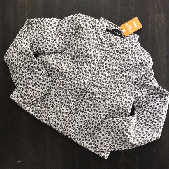 Gymboree Other - NWT Gymboree leopard quilted jacket